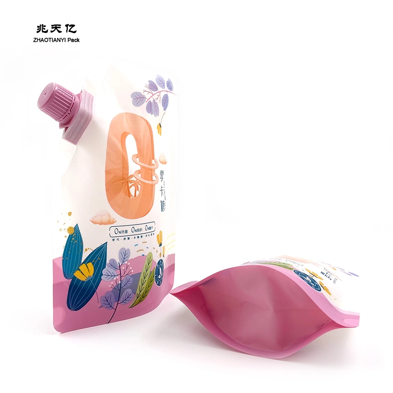 Plastic Packaging Spout Pouch Plastic Film Food packaging Plastic Bag