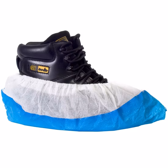 CE PPE Medical CPE Shoe Cover Disposable Waterproof Shoecover