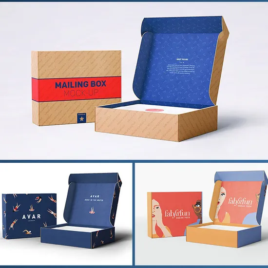 배송용 골판지 종이 화장품 포장 상자